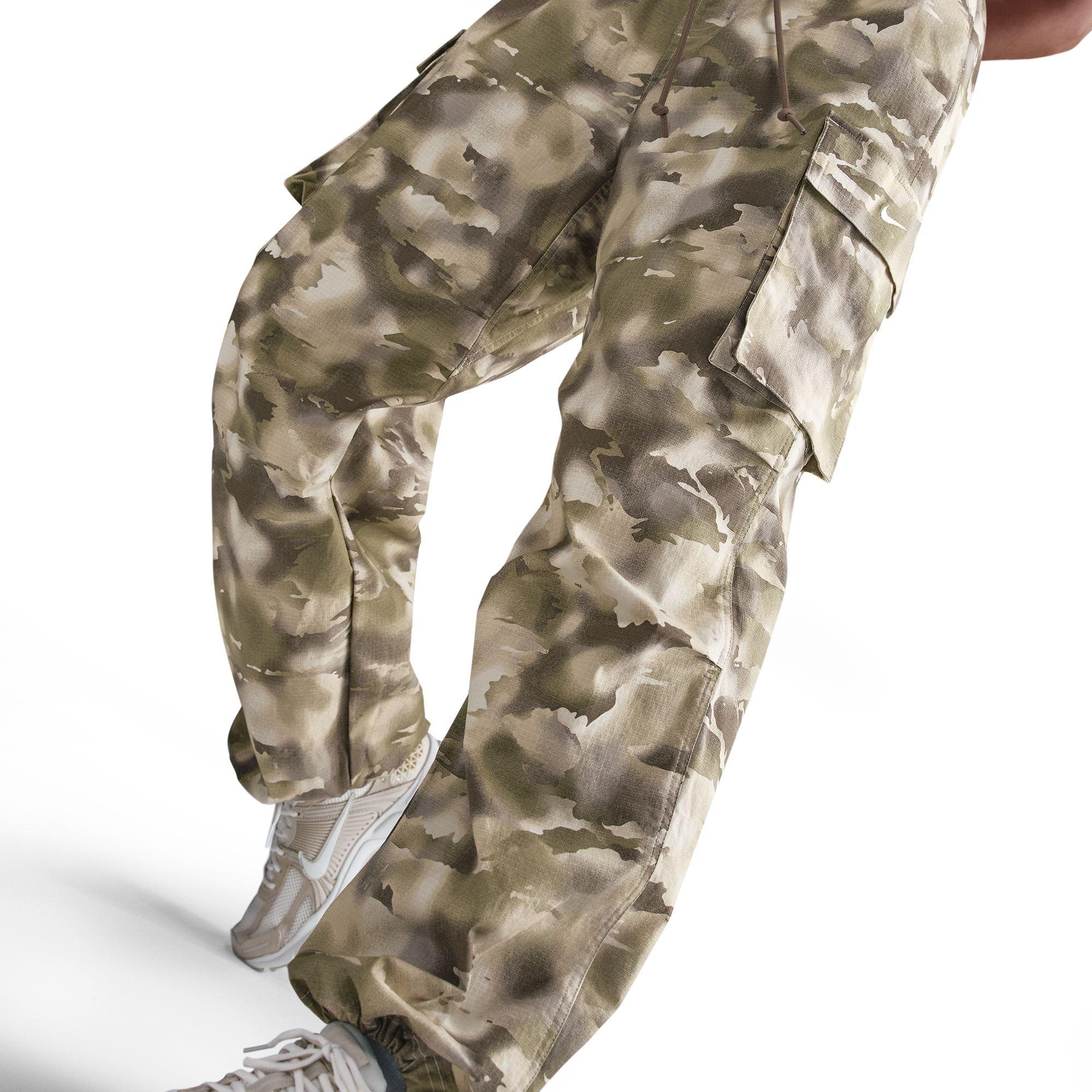 Nike Women's Sportswear Camo Cargo Pants - CAMOUFLAGE Thumbnail View 3