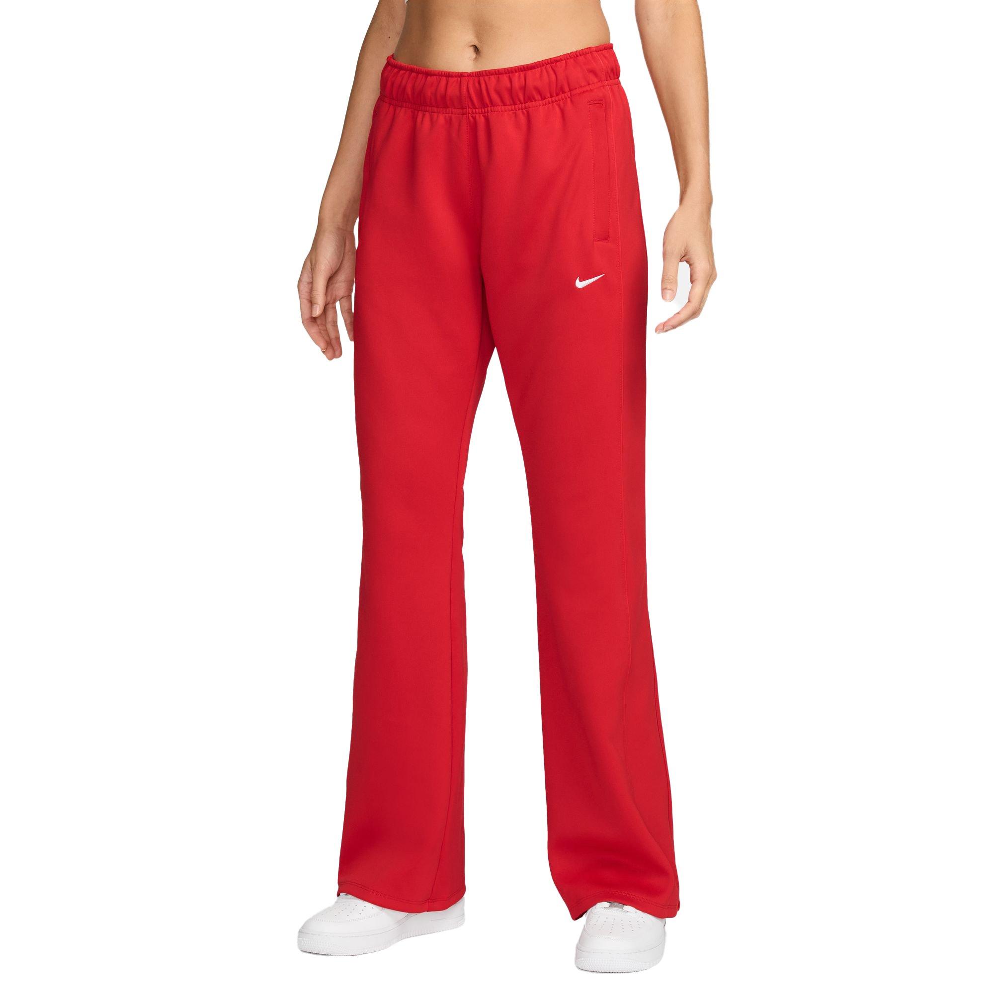 Nike Women's Sportswear Windrunner Pants - Red - RED Thumbnail View 1