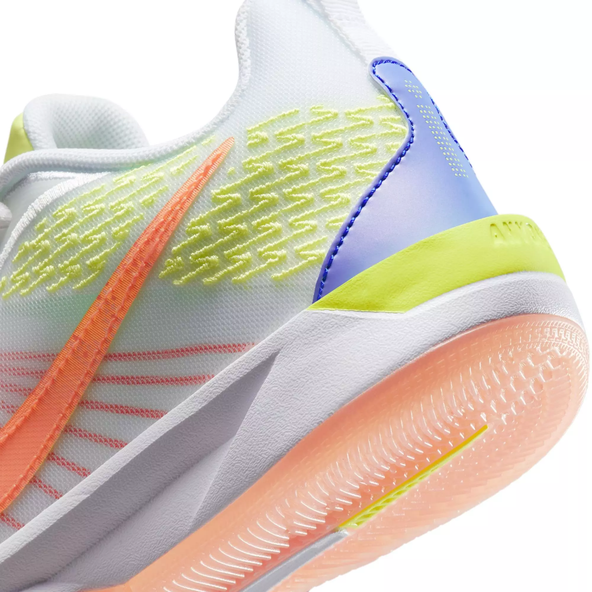 Nike Sabrina 2 SE "Lemon Twist" Grade School Kids' Basketball Shoe - WHITE/LEMON TWIST/APRICOT AGATE