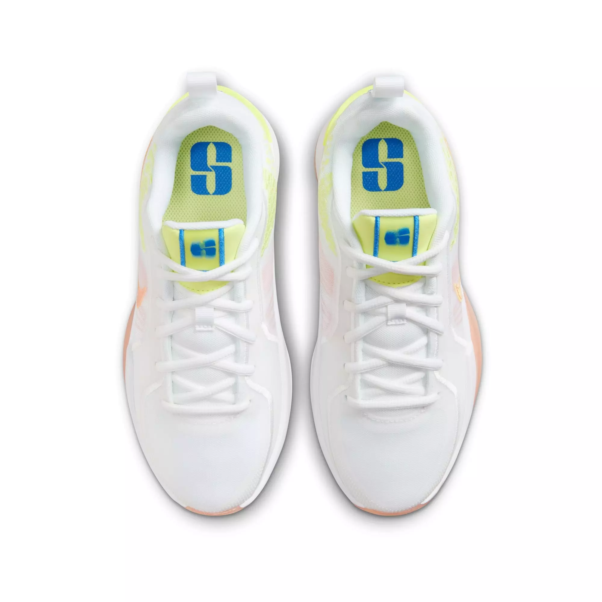 Nike Sabrina 2 SE "Lemon Twist" Grade School Kids' Basketball Shoe - WHITE/LEMON TWIST/APRICOT AGATE
