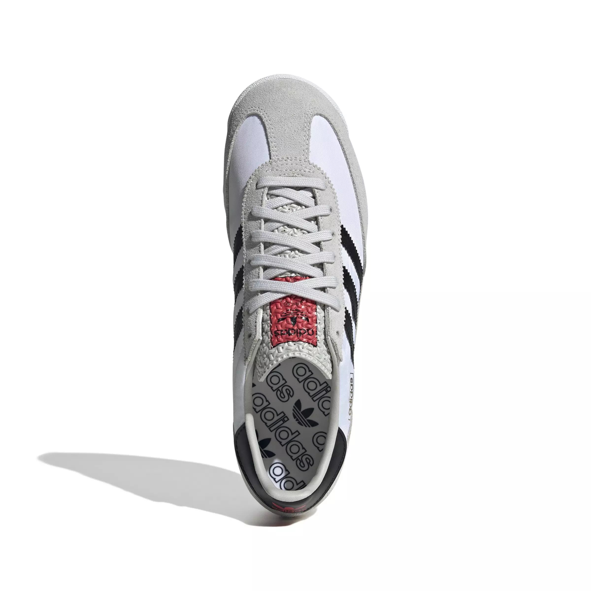 adidas Originals SL 72 "Ftwr White/Core Black/Grey One" Men's Shoe - WHITE/BLACK/RED