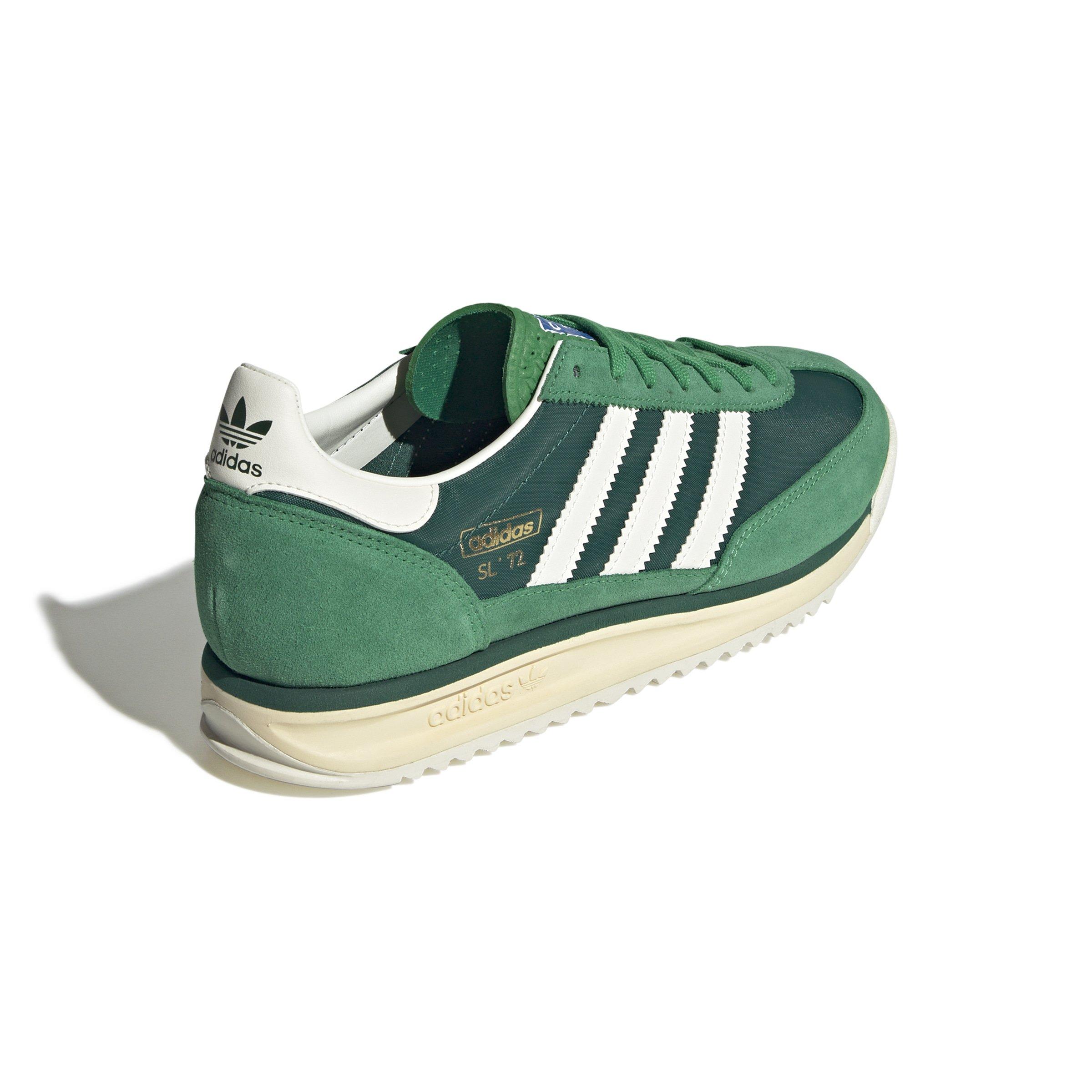 adidas Originals SL 72 "Green/Core White/Collegiate Green" Men's Shoe - GREEN/WHITE Thumbnail View 4