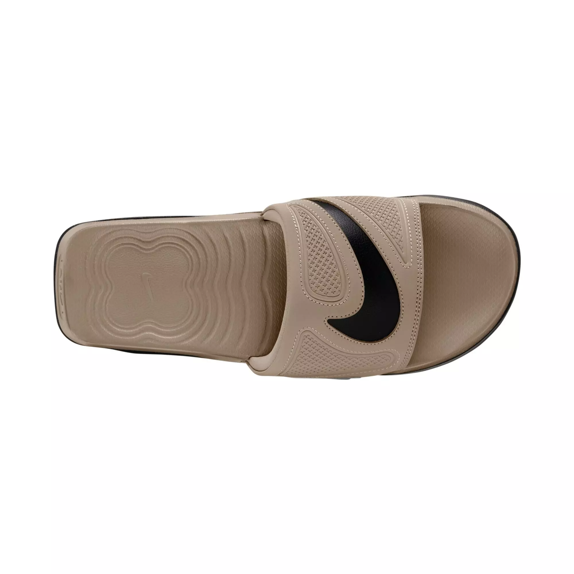 Nike Air Max Cirro "Khaki/Black/Metallic Silver" Men's Slide - KHAKI/BLACK