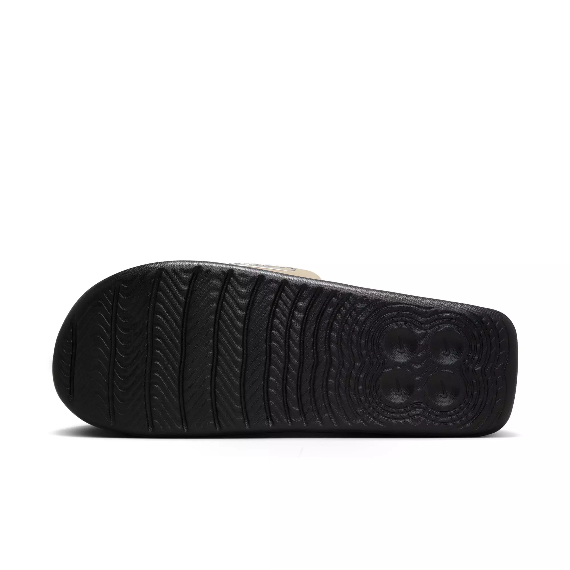 Nike Air Max Cirro "Khaki/Black/Metallic Silver" Men's Slide - KHAKI/BLACK