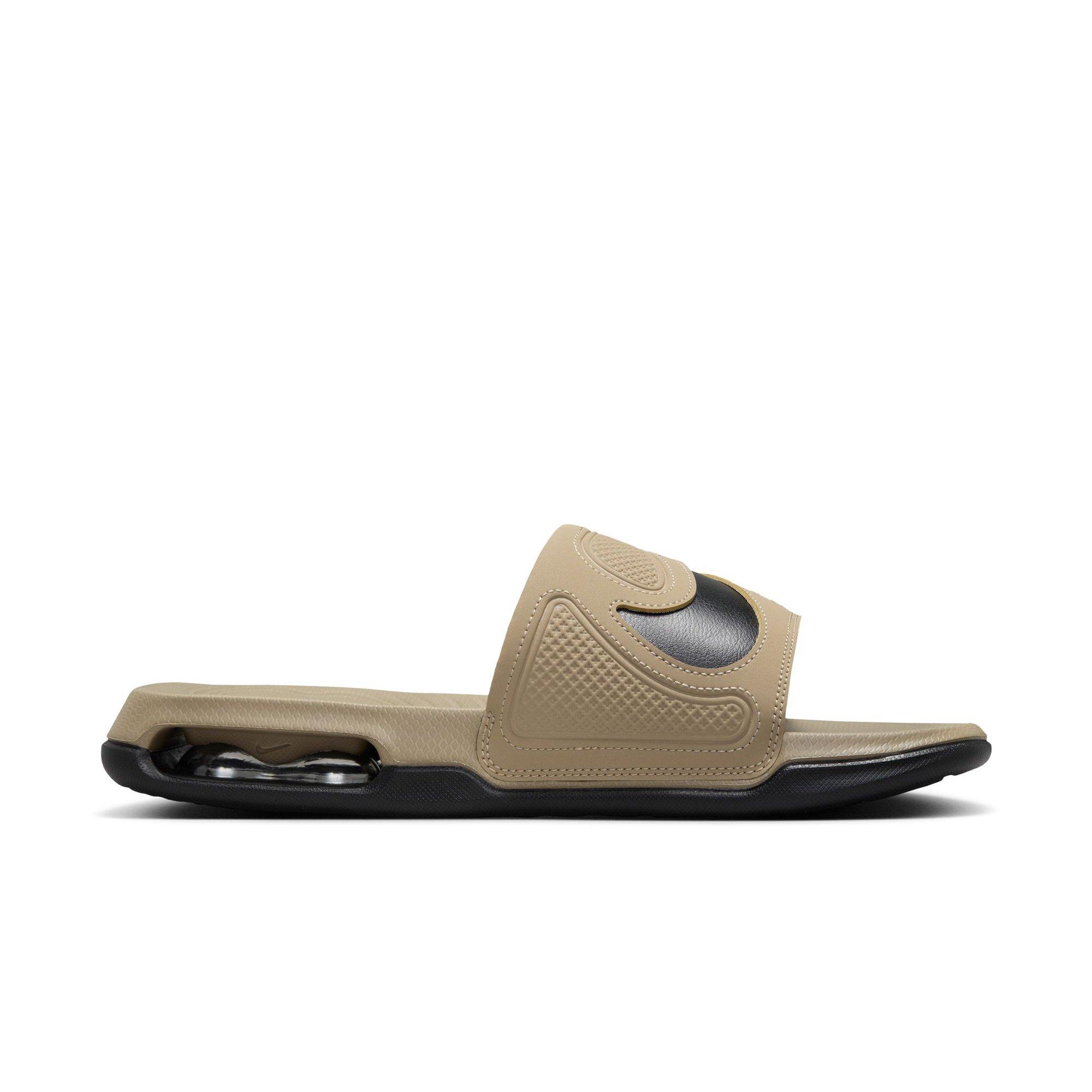 Nike Air Max Cirro "Khaki/Black/Metallic Silver" Men's Slide - KHAKI/BLACK Thumbnail View 2