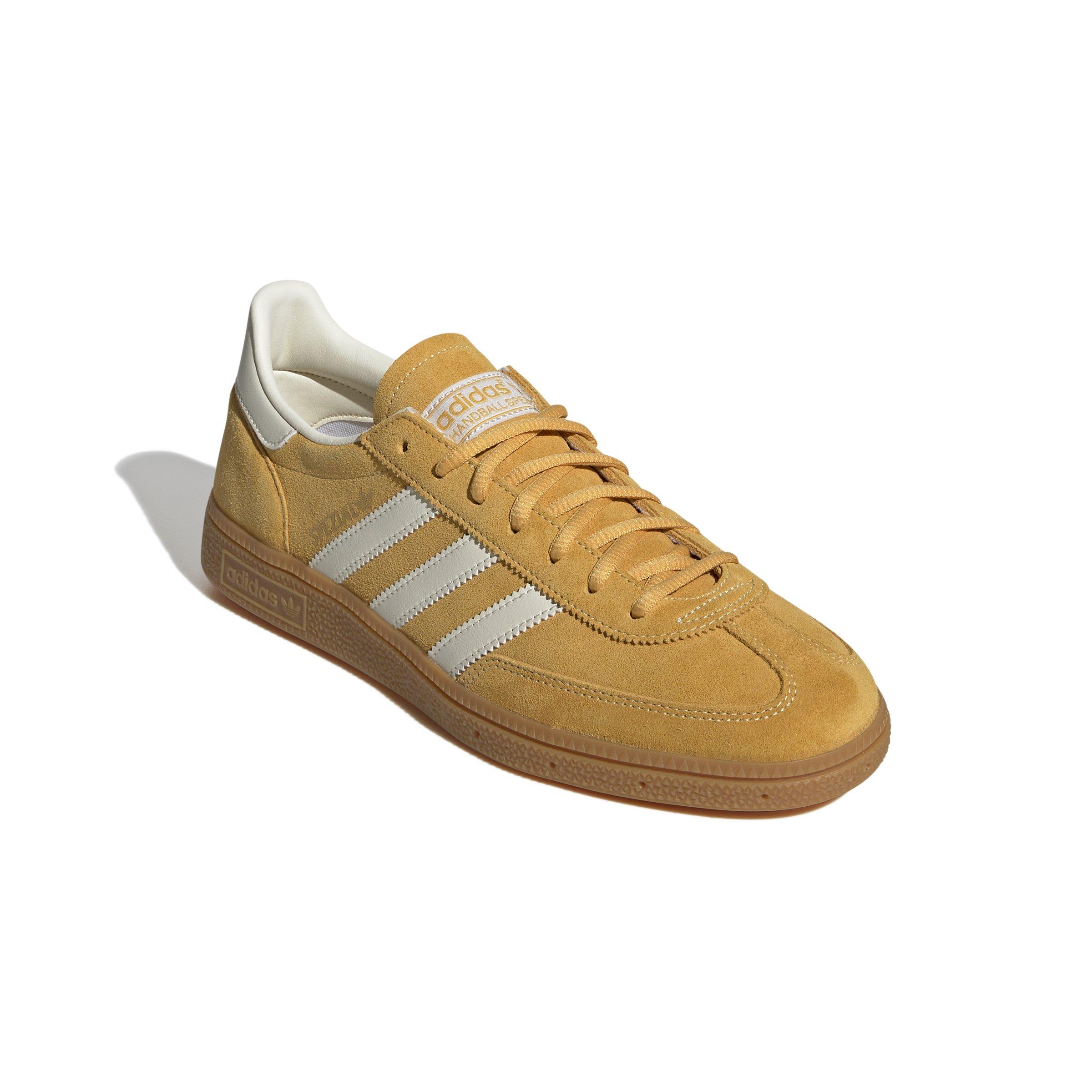 adidas Originals Handball Spezial "Preloved Yellow/Cream White/Ftwr White" Men's Shoe - YELLOW/WHITE Thumbnail View 3