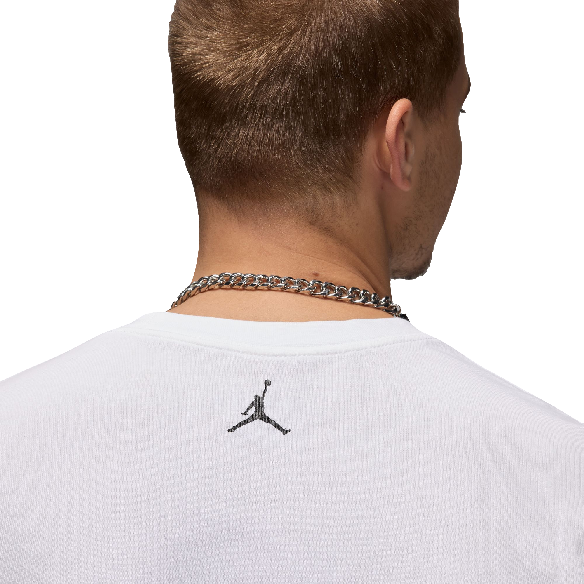 Jordan Men's Reissue Tee-White - WHITE Thumbnail View 4