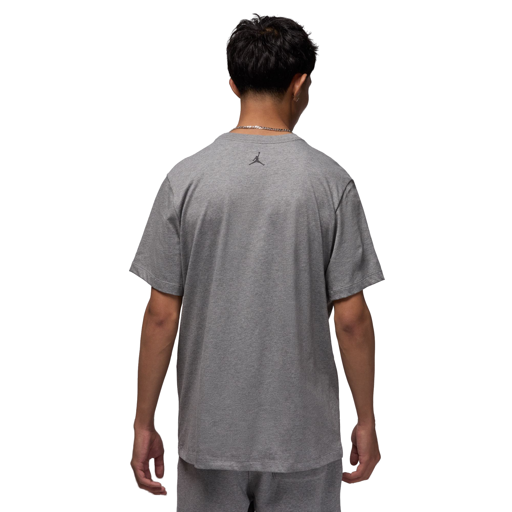 Jordan Men's Brand Photo Tee - Grey - GREY Thumbnail View 2