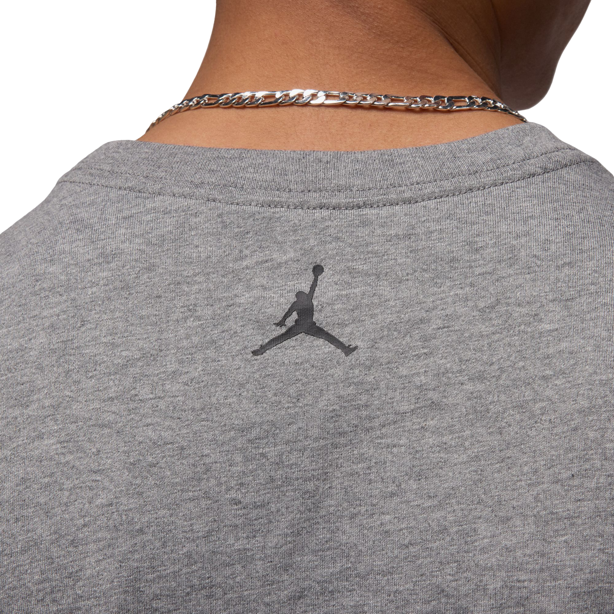 Jordan Men's Brand Photo Tee - GREY Thumbnail View 4