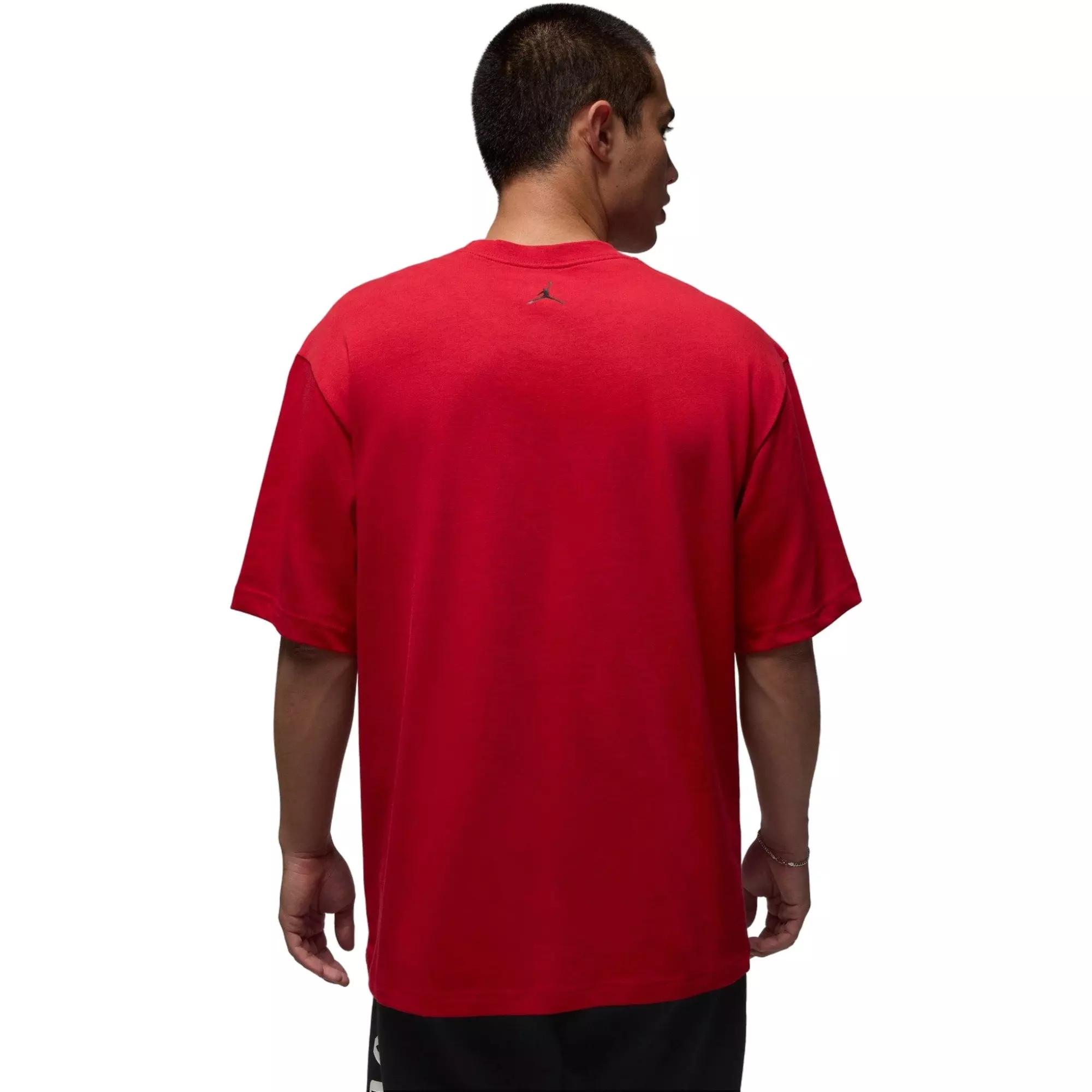 Jordan Men's Brand Sneaker Patch Tee - RED