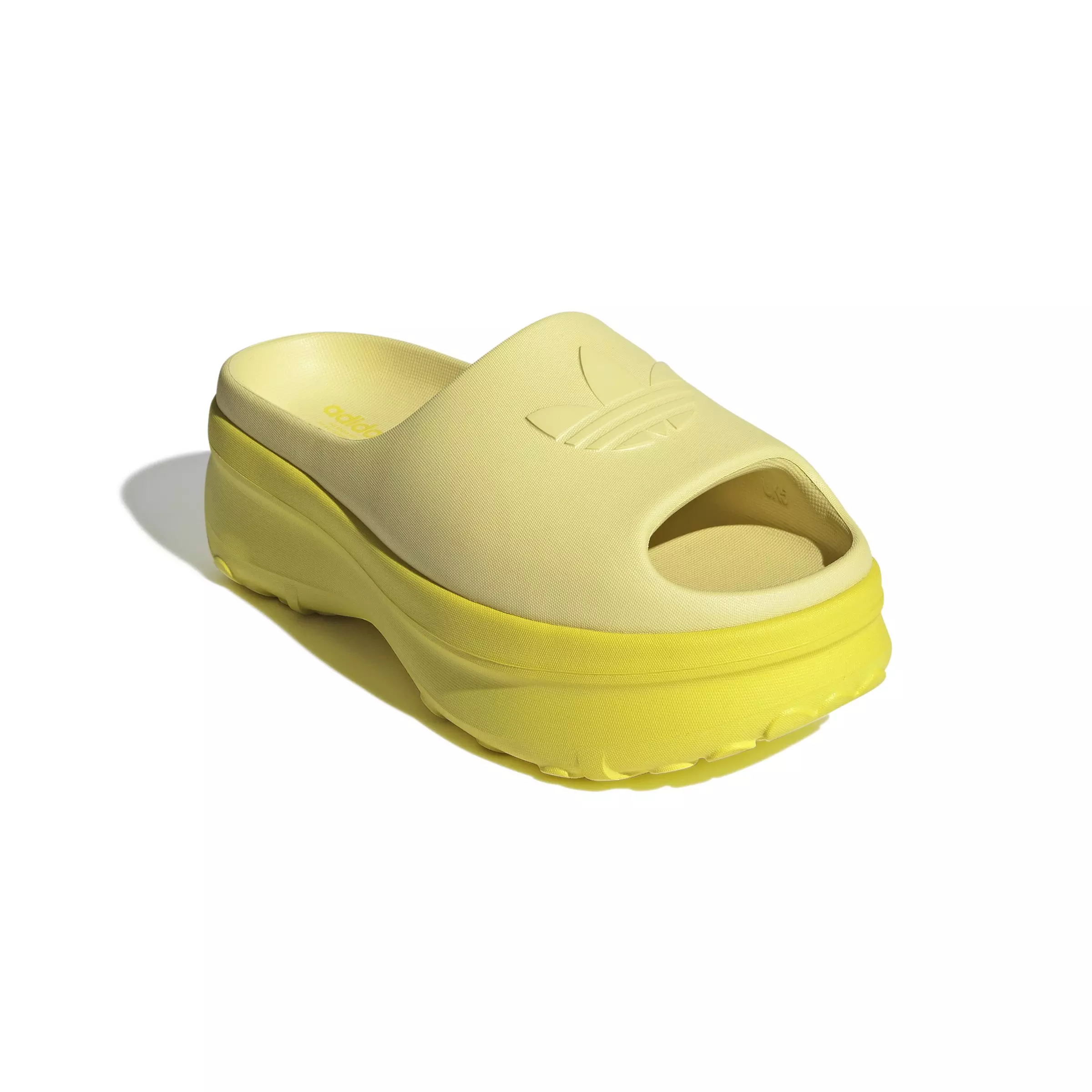 adidas Originals Stan Smith "Powder Yellow/Pure Sulfur" Women's Slide - YELLOW