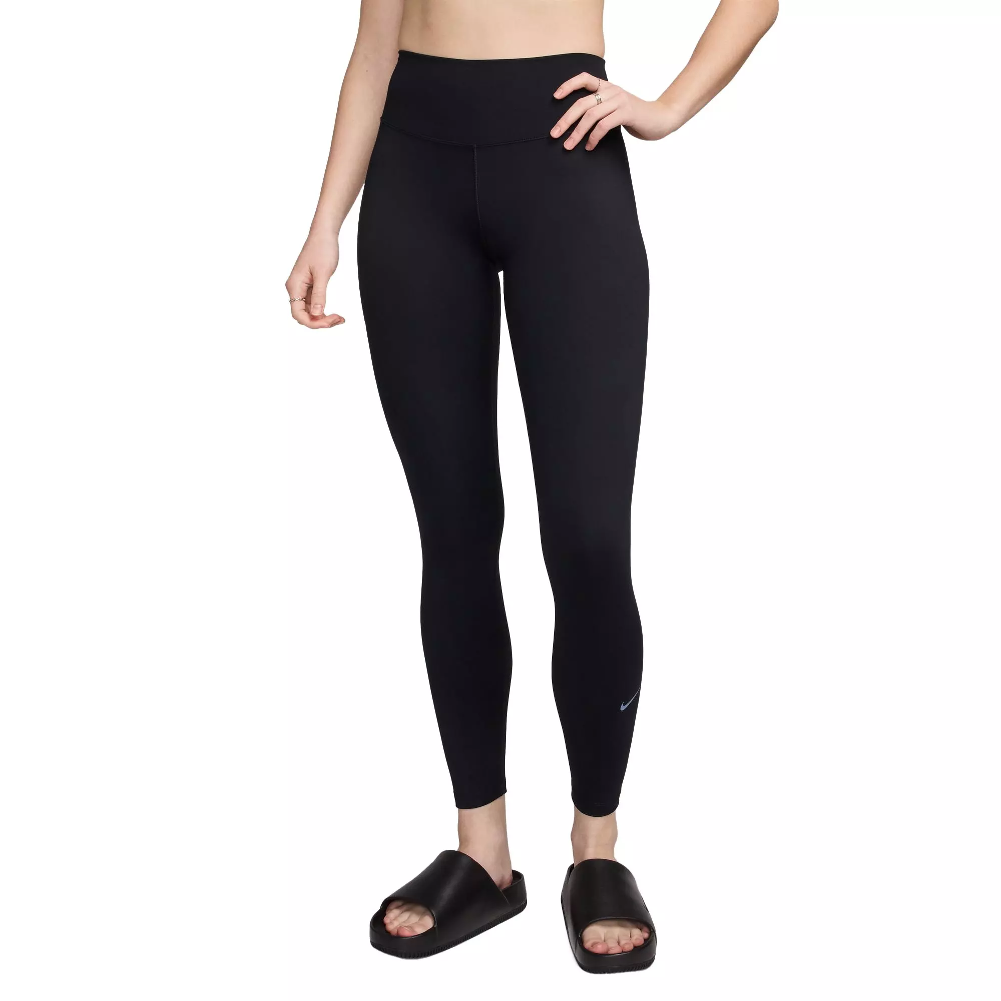 Nike Women's One High-Waisted Full-Length Leggings - Black - BLACK