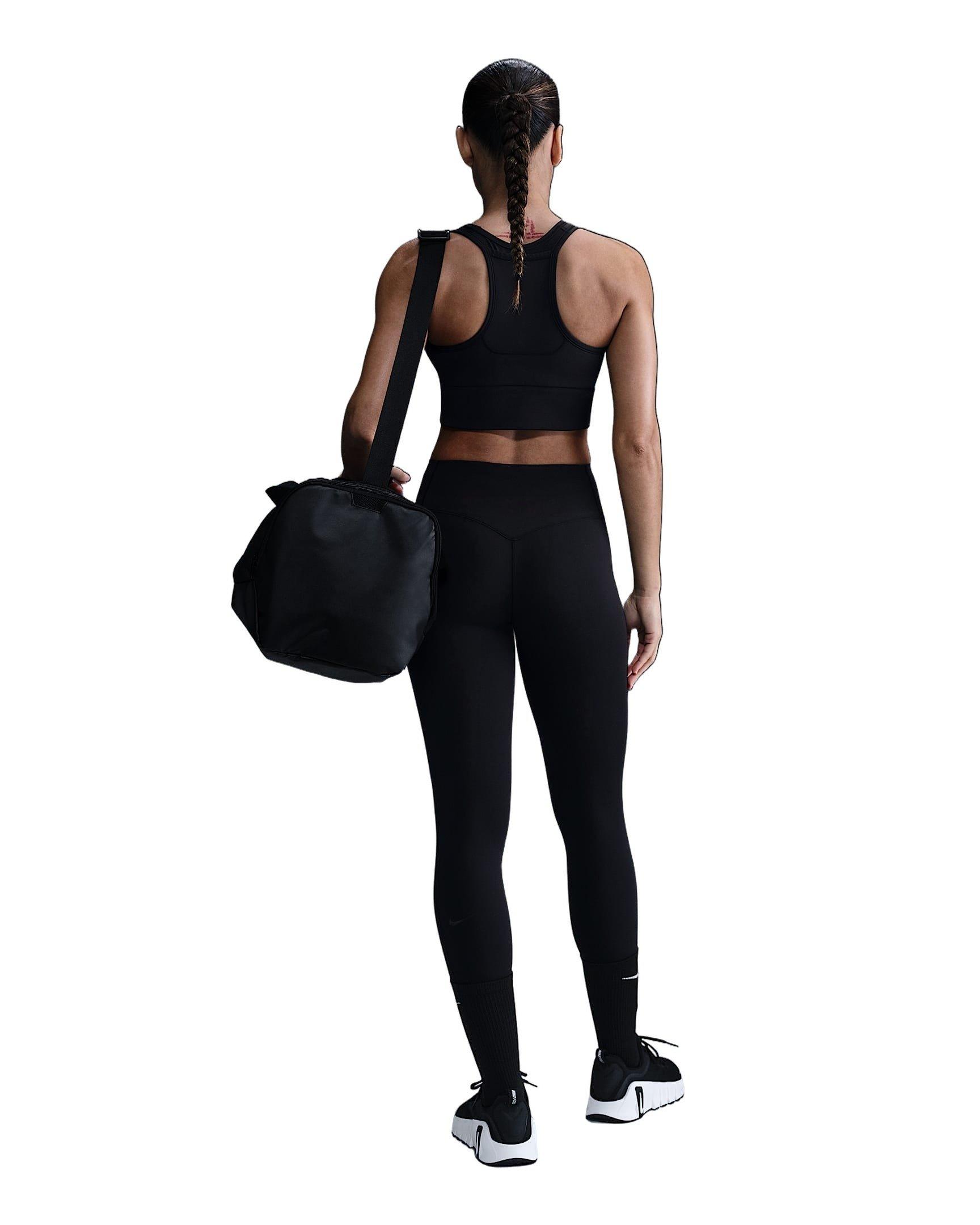 Nike Women's Universa Med-Support High-Waisted 7/8 SP25 Leggings w/Pockets -Black - BLACK Thumbnail View 6