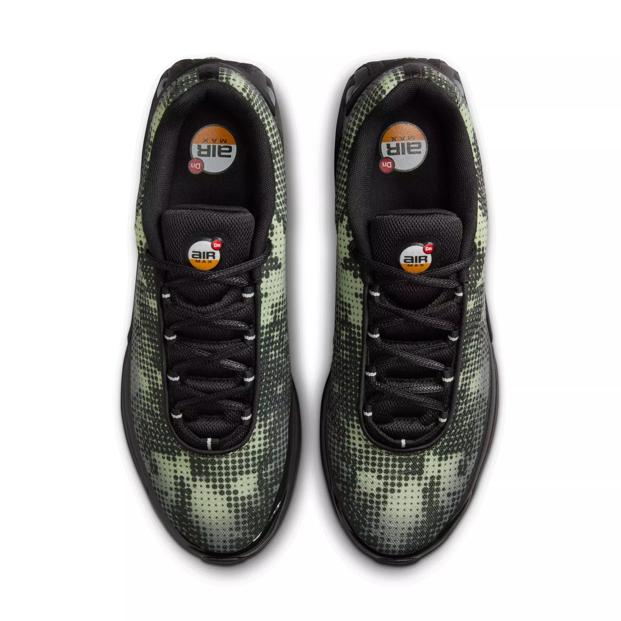 Nike Air Max Dn "Black/Metallic Silver/Olive Aura" Men's Shoe - BLACK/SILVER