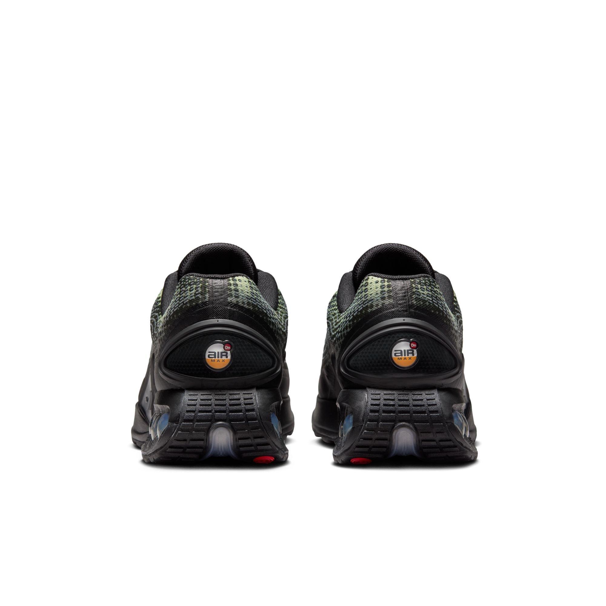 Nike Air Max Dn "Black/Metallic Silver/Olive Aura" Men's Shoe - BLACK/SILVER Thumbnail View 7