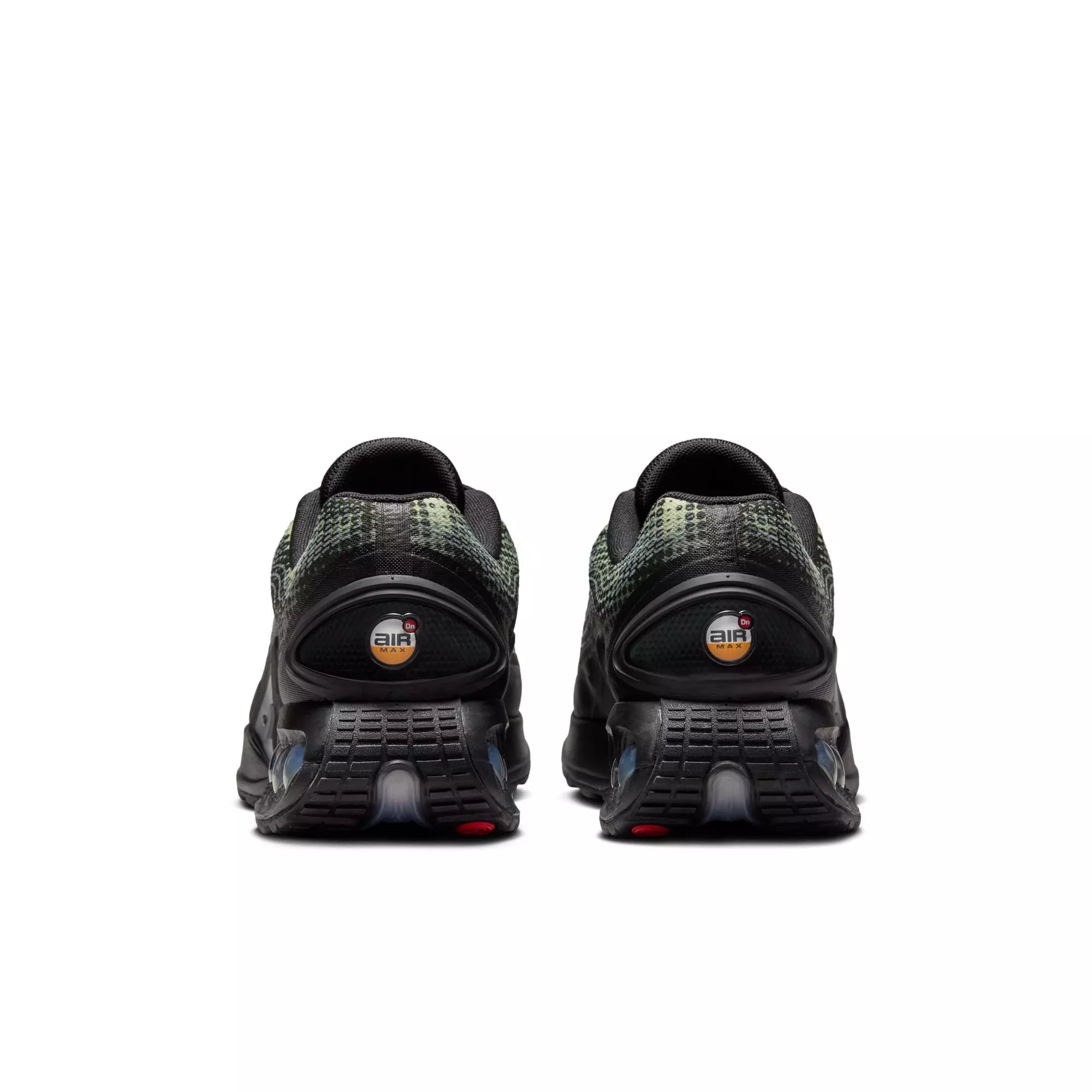 Nike Air Max Dn "Black/Metallic Silver/Olive Aura" Men's Shoe - BLACK/SILVER
