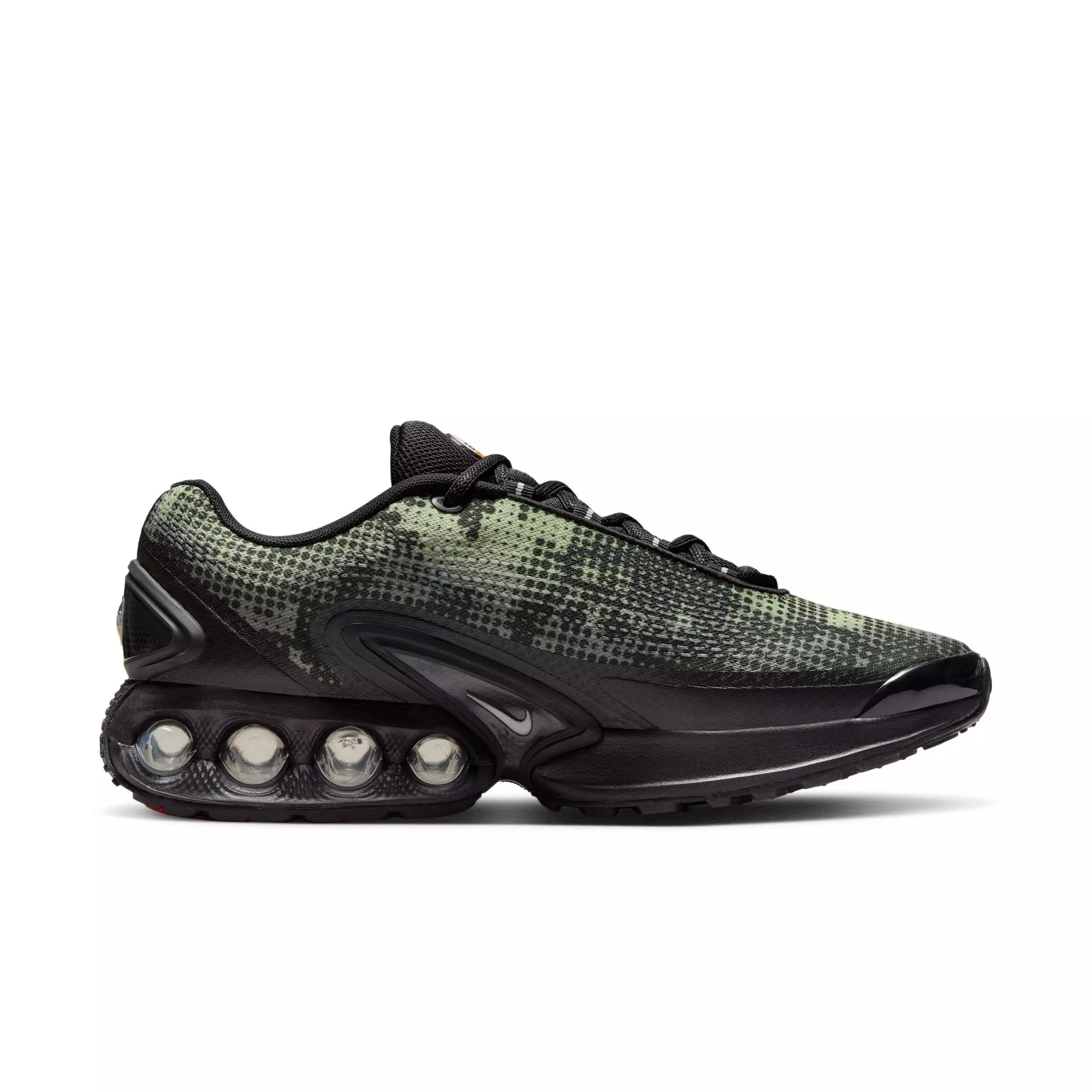 Nike Air Max Dn "Black/Metallic Silver/Olive Aura" Men's Shoe
