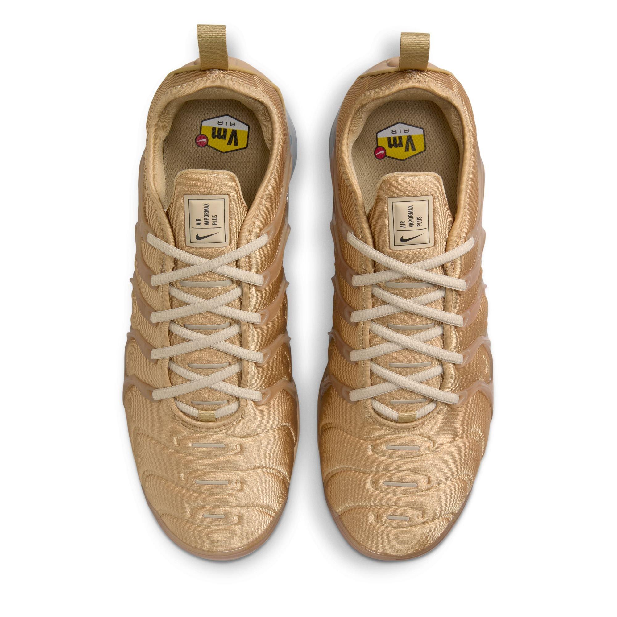 Nike Air VaporMax Plus "Parachute Beige/Desert Khaki/Black/White" Men's Shoe - TAN Thumbnail View 6