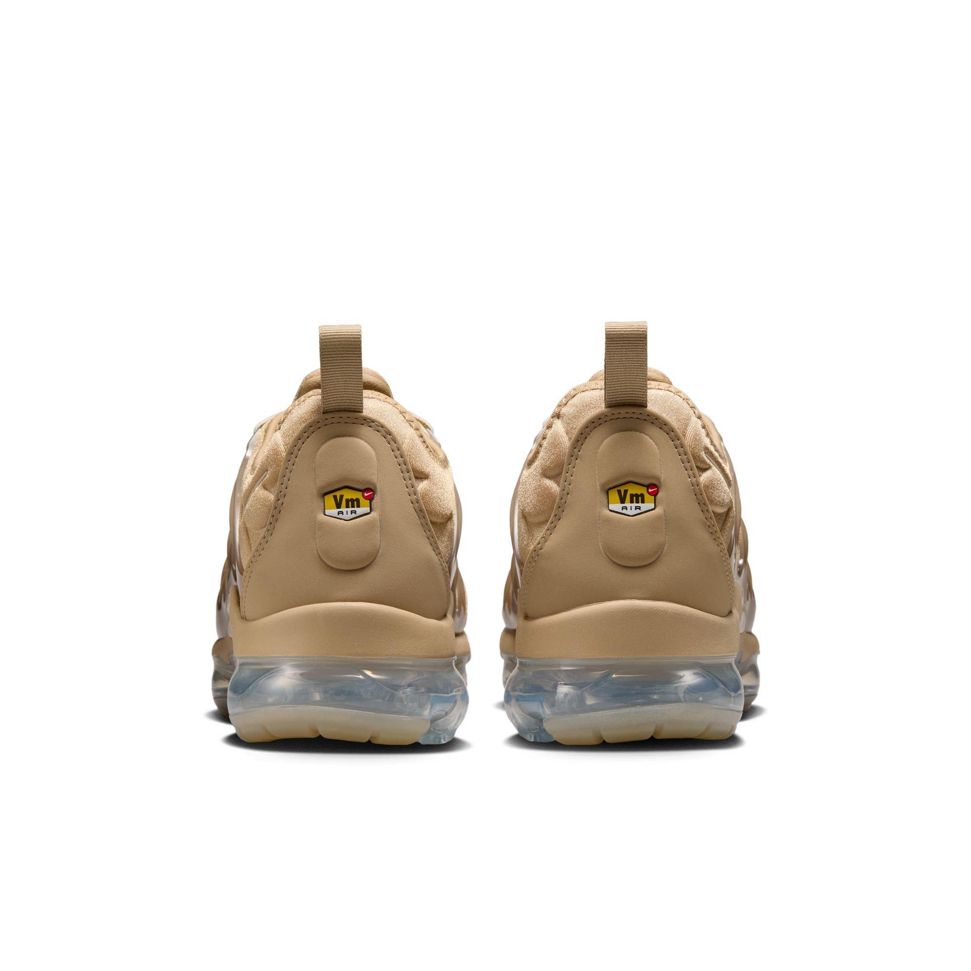 Nike Air VaporMax Plus "Parachute Beige/Desert Khaki/Black/White" Men's Shoe - TAN Thumbnail View 7