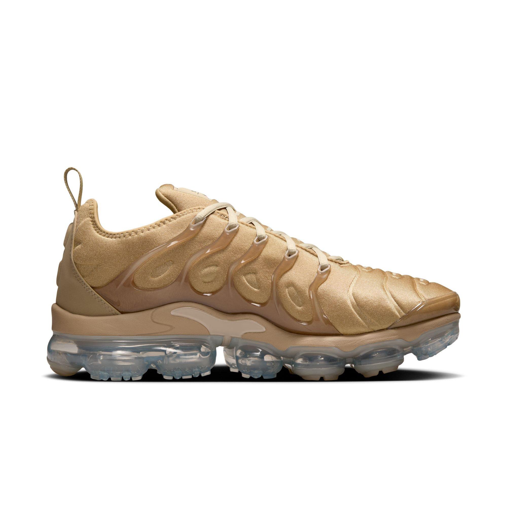 Nike Air VaporMax Plus "Parachute Beige/Desert Khaki/Black/White" Men's Shoe - TAN Thumbnail View 2