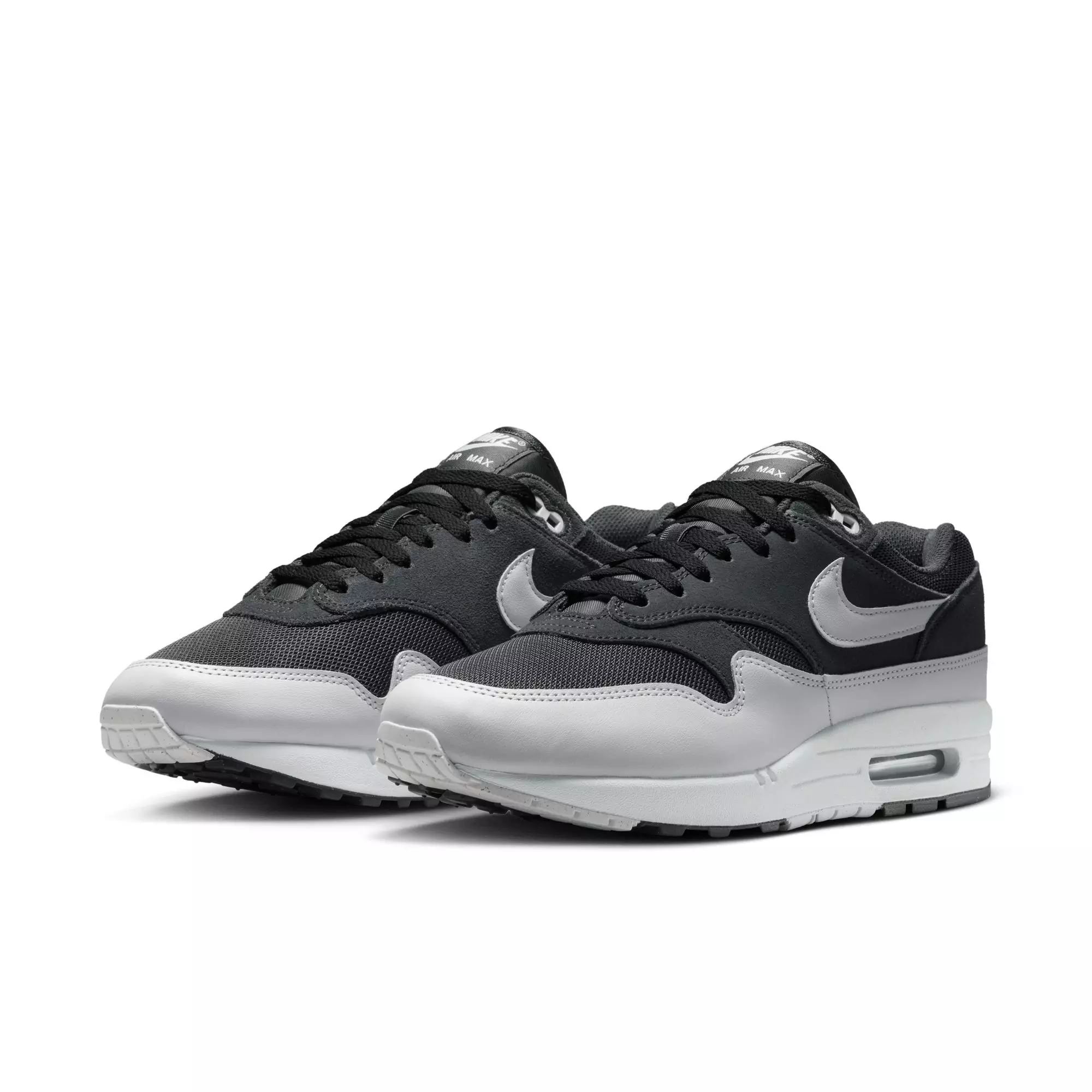 Nike Air Max 1 Essential "Off Noir/Vast Grey/White/Black" Men's Shoe - BLACK/WHITE