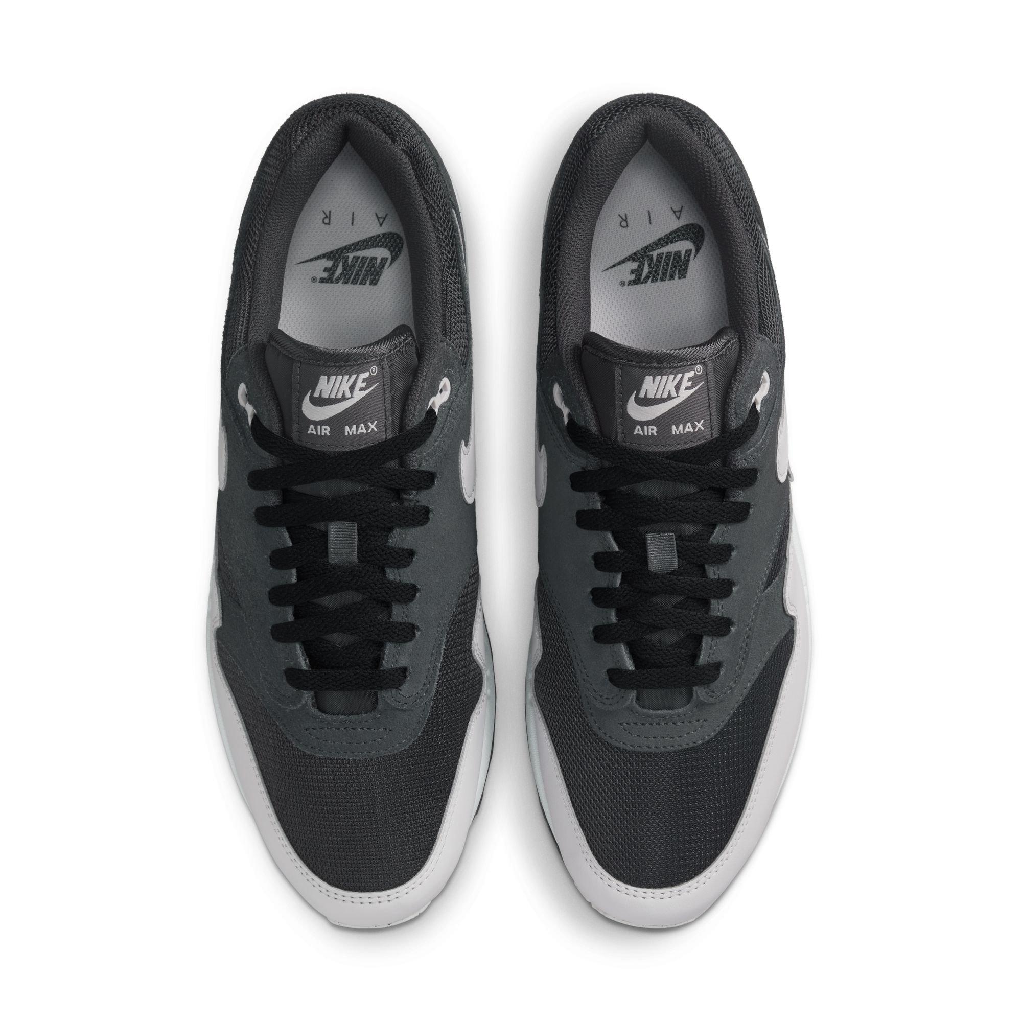 Nike Air Max 1 Essential "Off Noir/Vast Grey/White/Black" Men's Shoe - BLACK/WHITE Thumbnail View 6
