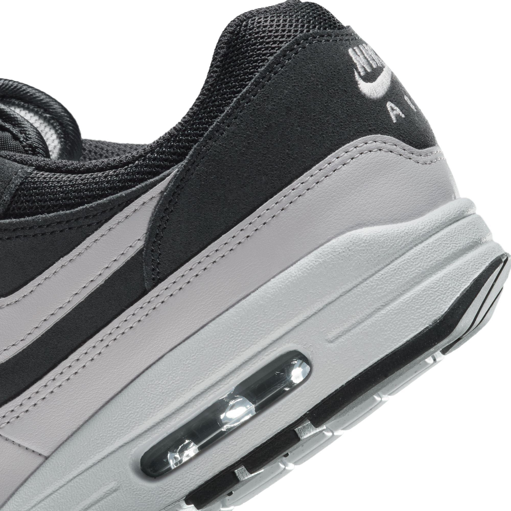 Nike Air Max 1 Essential "Off Noir/Vast Grey/White/Black" Men's Shoe - BLACK/WHITE Thumbnail View 10