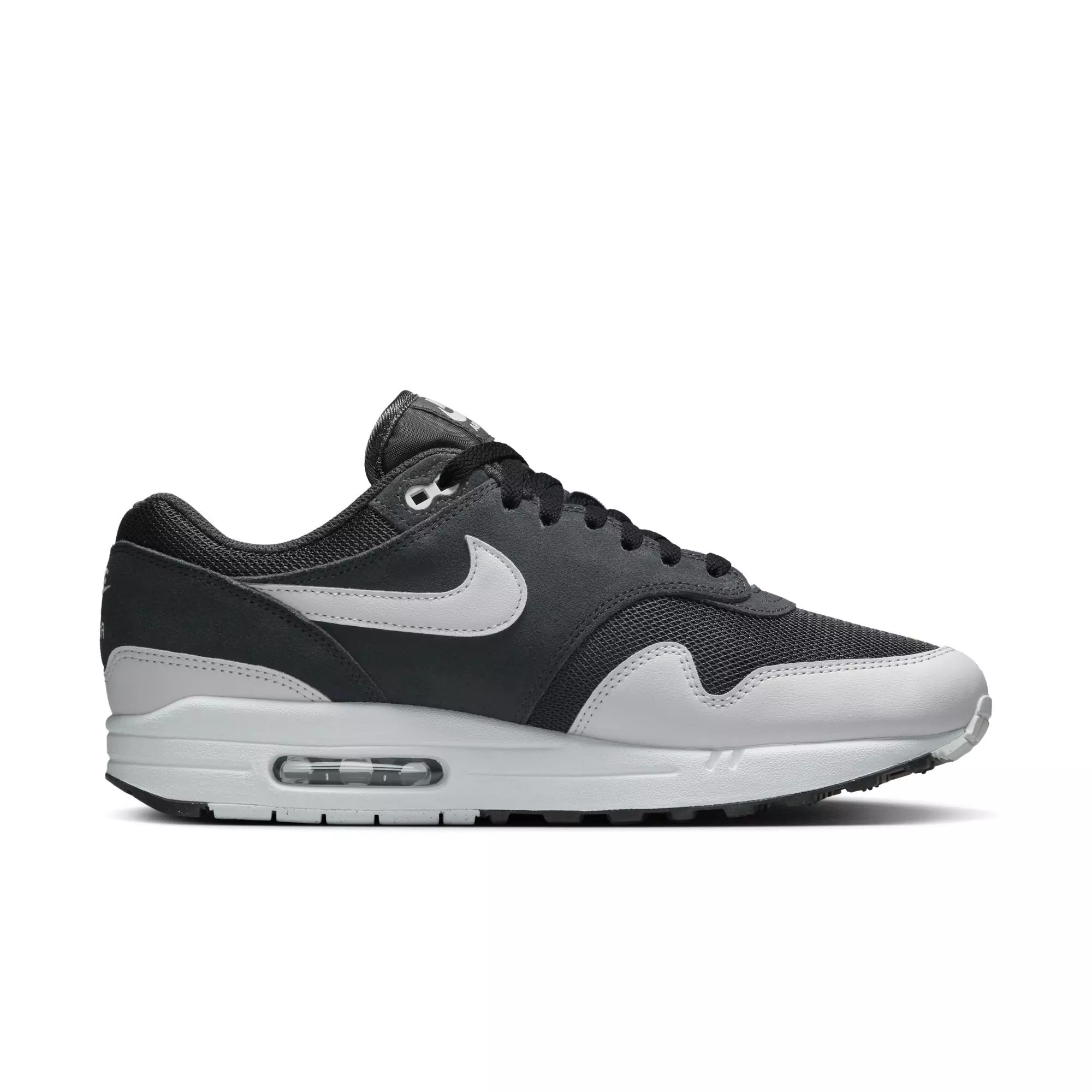 Nike Air Max 1 Essential "Off Noir/Vast Grey/White/Black" Men's Shoe - BLACK/WHITE