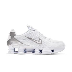 Nike Shox TL "White/Metallic Silver/Max Orange" Men's Shoe