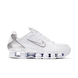 Nike Shox TL "White/Metallic Silver/Max Orange" Men's Shoe
