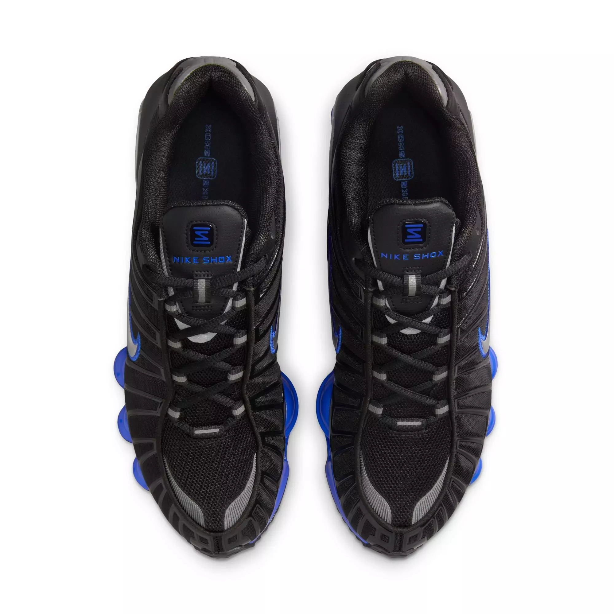 Nike Shox TL "Black/Metallic Silver/Racer Blue" Men's Shoe - BLACK/BLUE