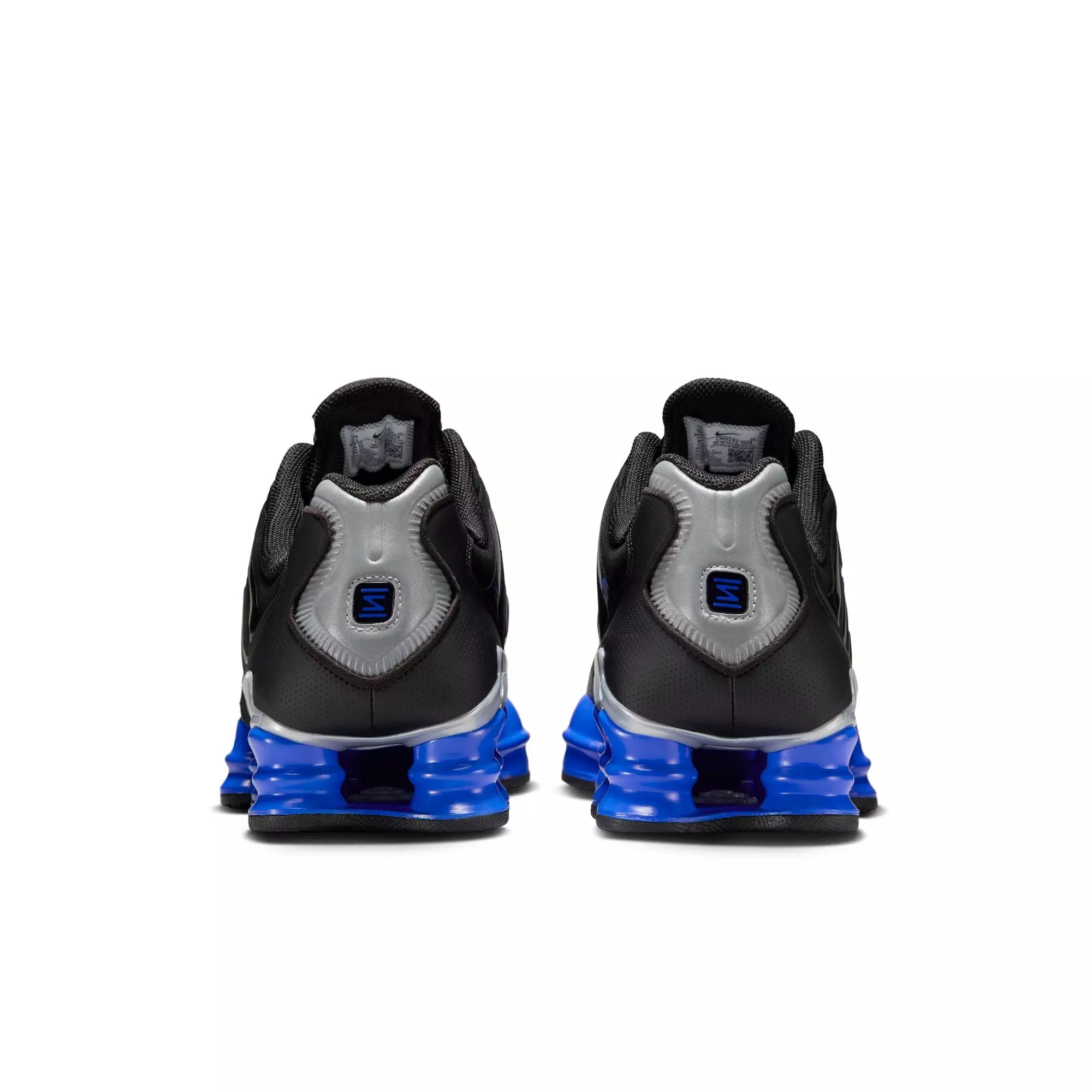 Nike Shox TL "Black/Metallic Silver/Racer Blue" Men's Shoe - BLACK/BLUE