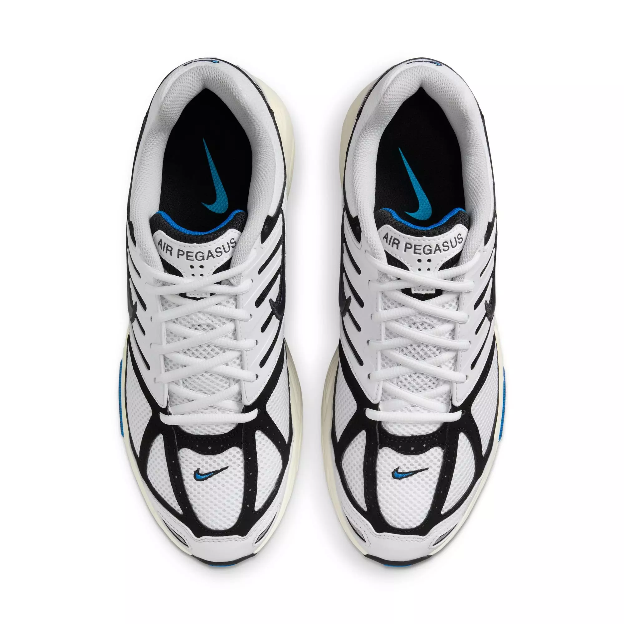 Nike Air Pegasus 2005 "White/Photo Blue/Black/Neutral Grey" Men's Shoe - WHITE/BLACK/BLUE