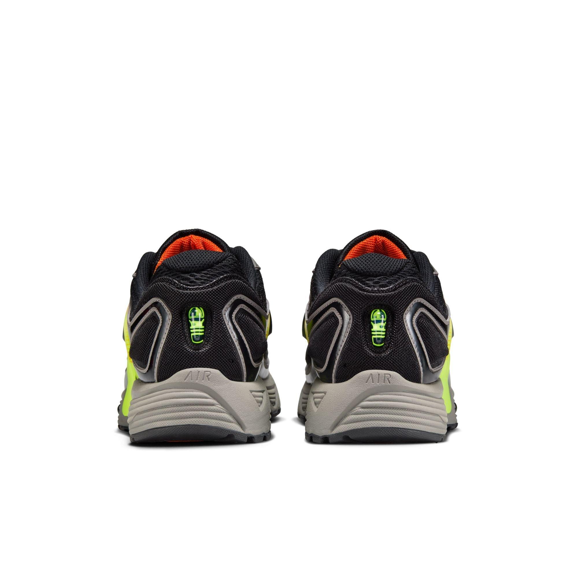 Nike Air Pegasus Wave "Flat Pewter" Men's Shoe - BLACK-FLAT PEWTER/SAFETY ORANGE Thumbnail View 9