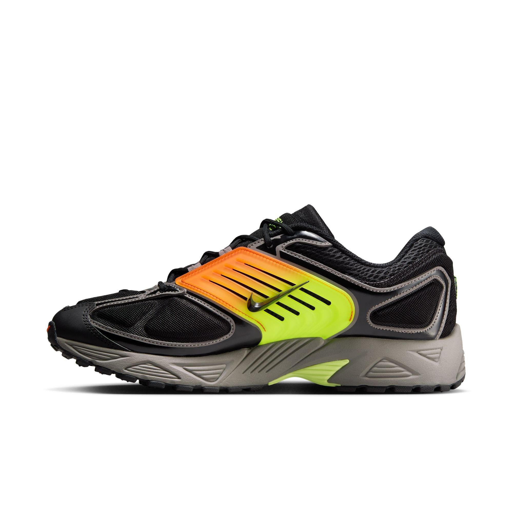 Nike Air Pegasus Wave "Flat Pewter" Men's Shoe - BLACK-FLAT PEWTER/SAFETY ORANGE Thumbnail View 8