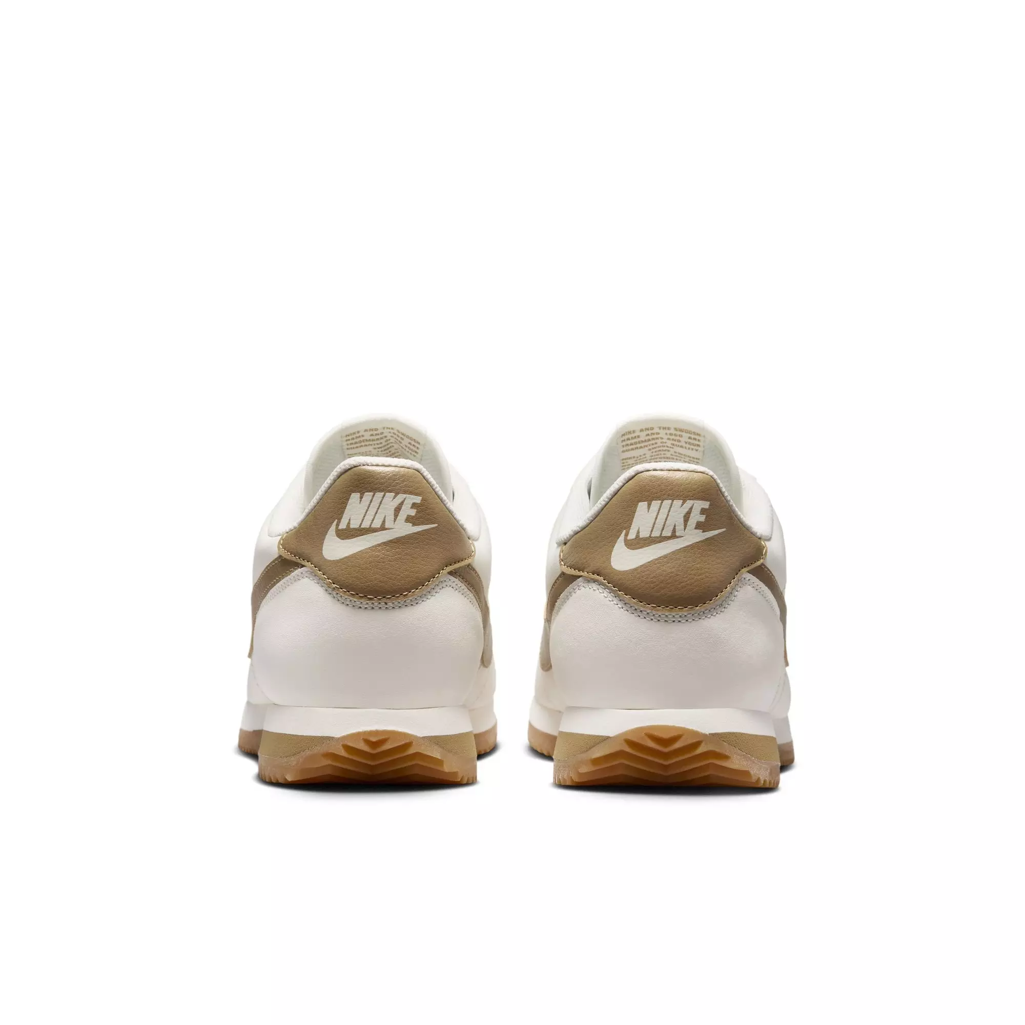 Nike Cortez Leather "Sail/Parachute Beige/Gum Yellow" Men's Shoe - OFF-WHITE/KHAKI