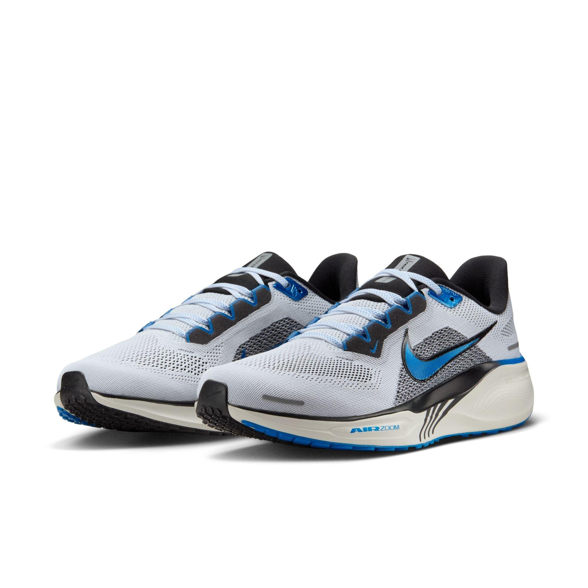 Nike Pegasus 41 "White/Photo Blue/Black/Sail" Men's Road Running Shoe - WHITE/BLACK/BLUE Thumbnail View 5