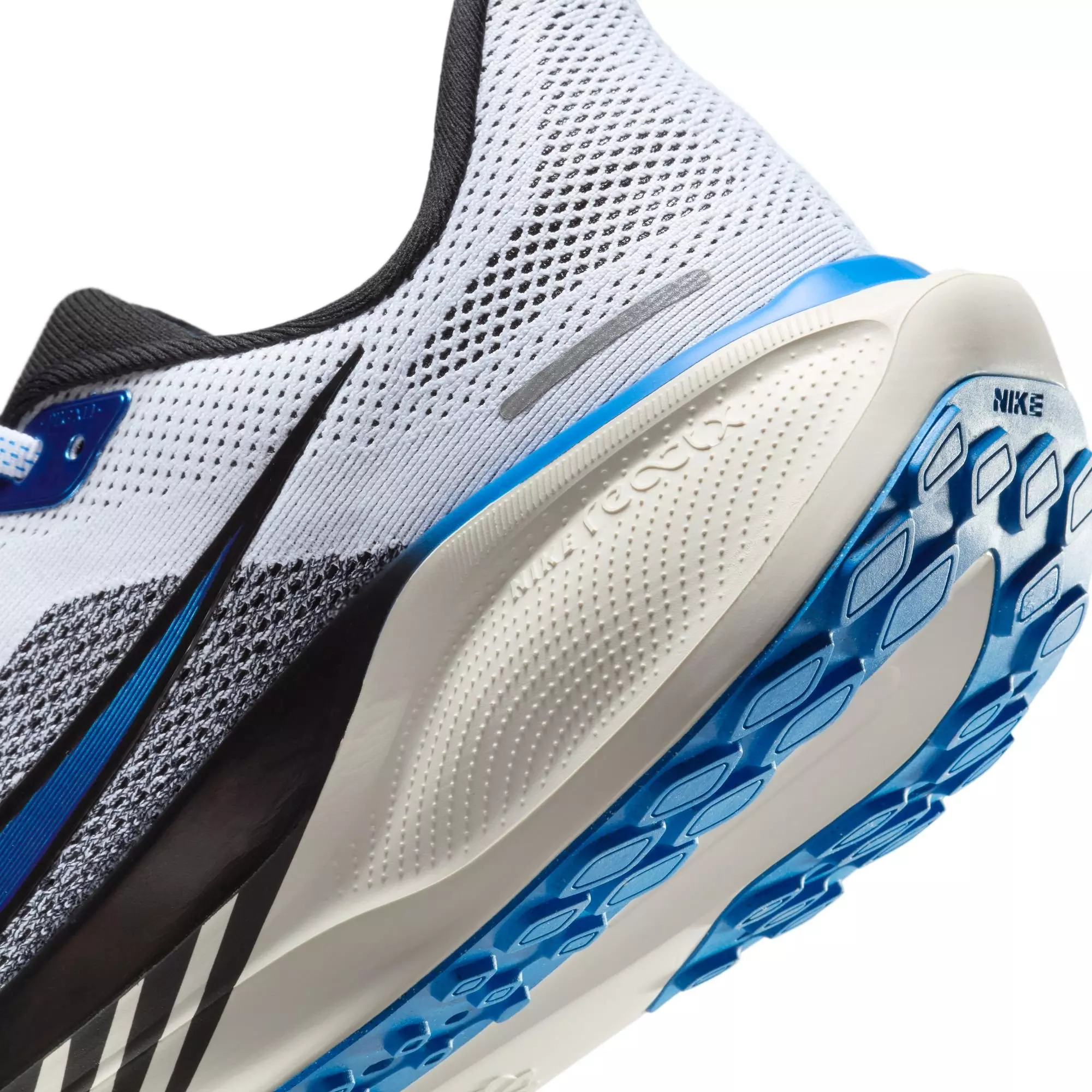 Nike Pegasus 41 "White/Photo Blue/Black/Sail" Men's Road Running Shoe - WHITE/BLACK/BLUE