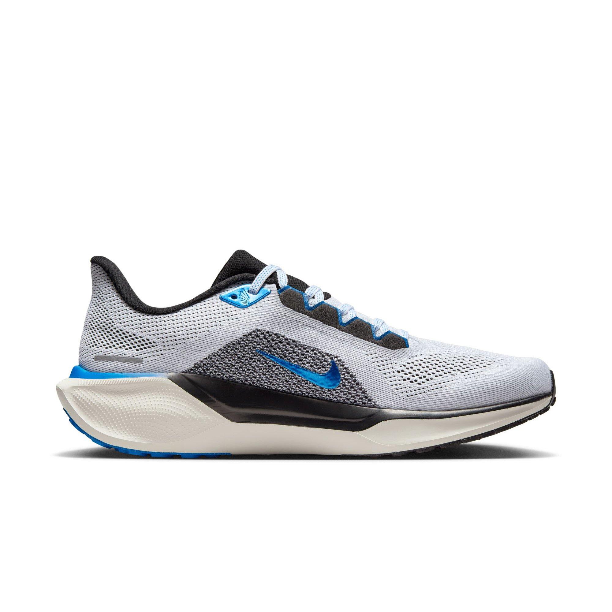 Nike Pegasus 41 "White/Photo Blue/Black/Sail" Men's Road Running Shoe - WHITE/BLACK/BLUE Thumbnail View 2