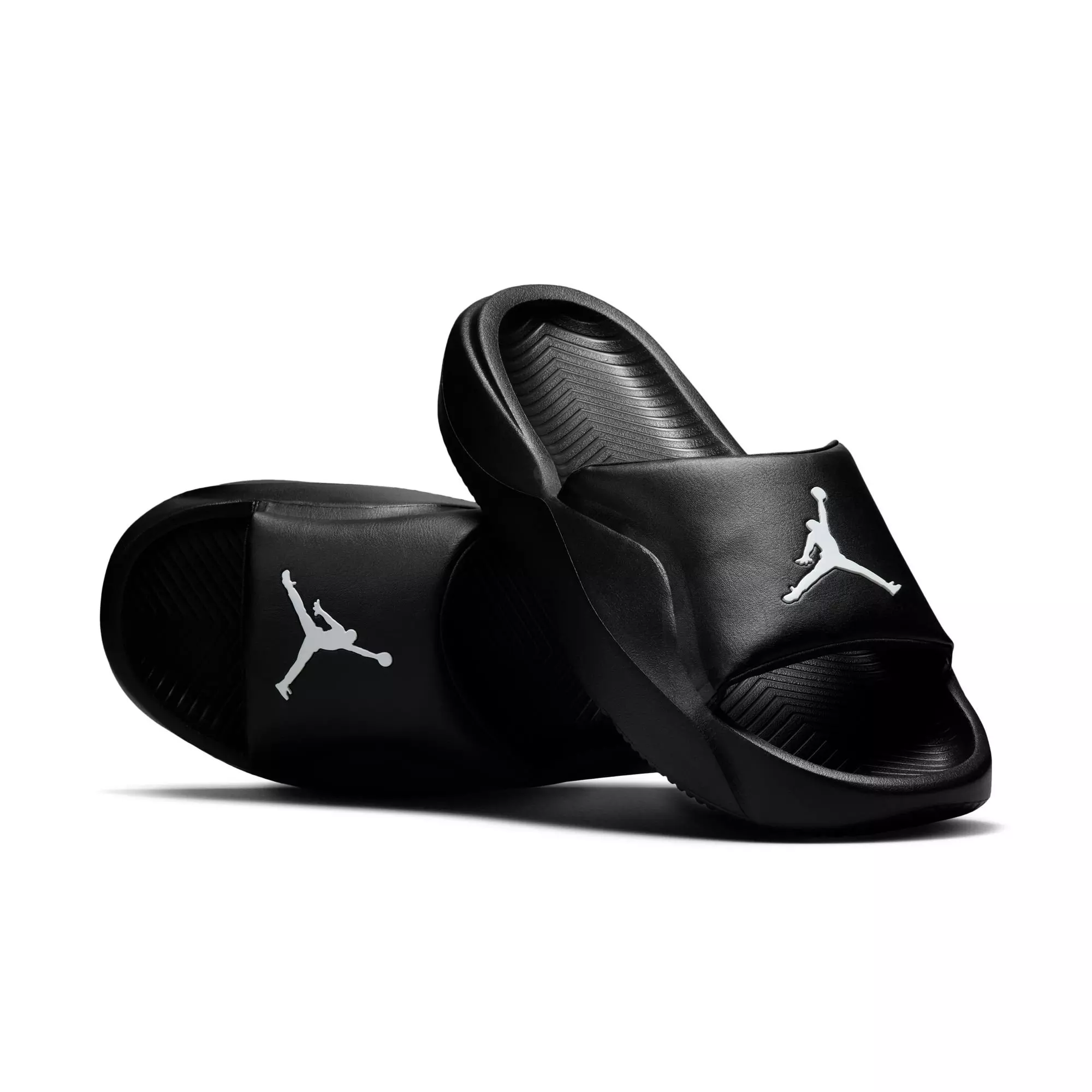 Jordan Franchise "Black/White" Men's Slide - BLACK/WHITE