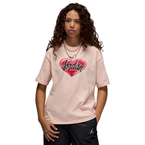 Jordan Women's Girlfriend Heart Graphic Tee