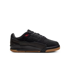 Jordan Flight Court "Black/Varsity Red/Gum Med Brown" Grade School Boys' Shoe