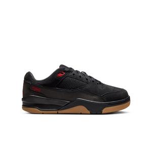 Jordan Flight Court "Black/Varsity Red/Gum Med Brown" Grade School Boys' Shoe