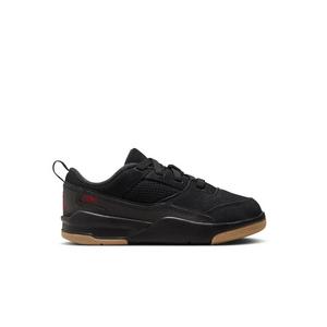 Jordan Flight Court "Black/Varsity Red/Gum Med Brown" Preschool Boys' Shoe