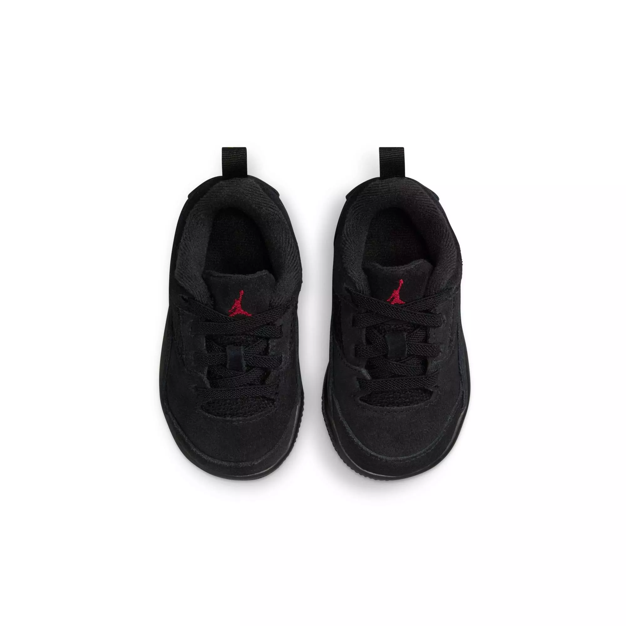 Jordan Flight Court "Black/Varsity Red/Gum Med Brown" Toddler Boys' Shoe - BLACK/GUM