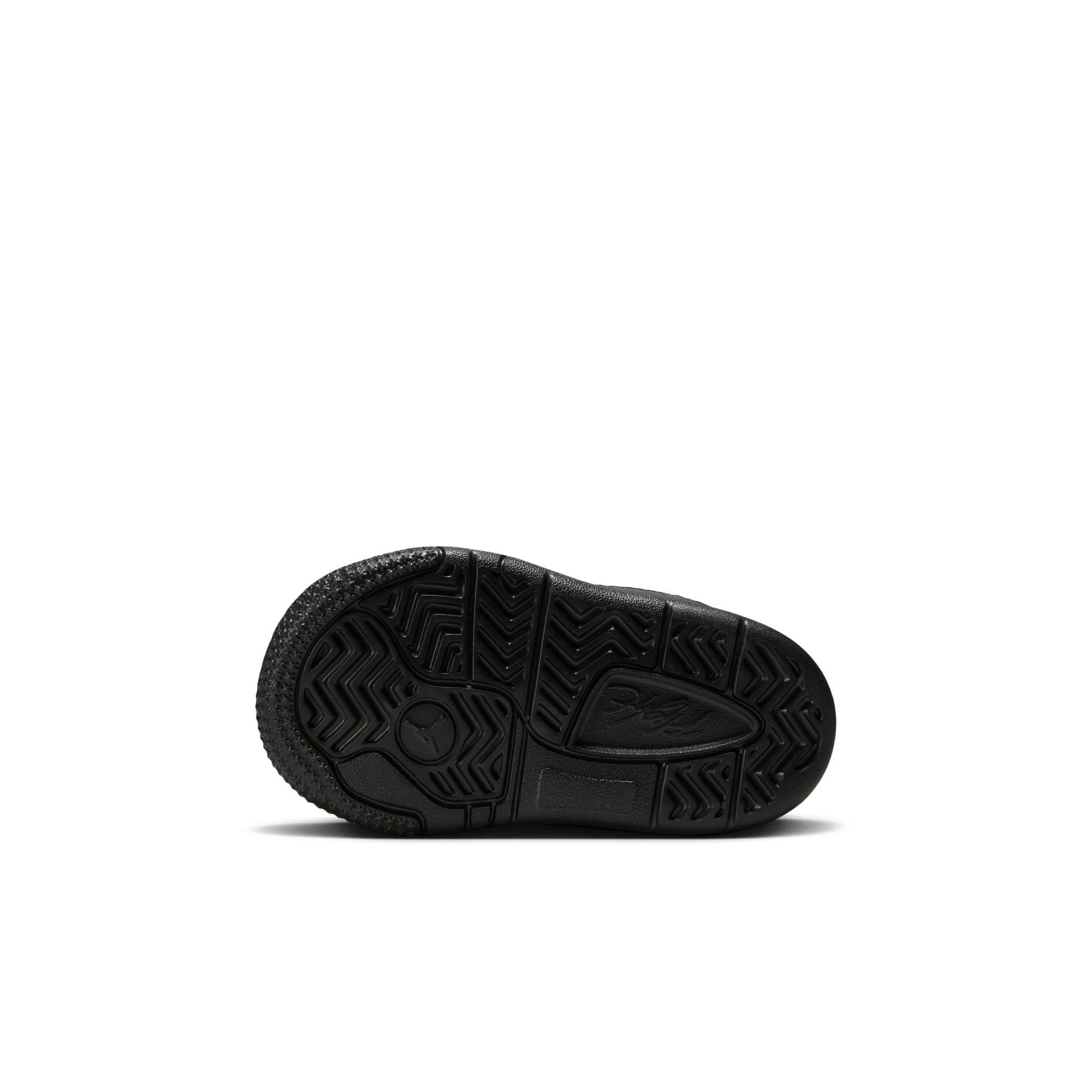 Jordan Flight Court Toddler Boys' "Black/Varsity Red/Gum Med Brown" Shoe