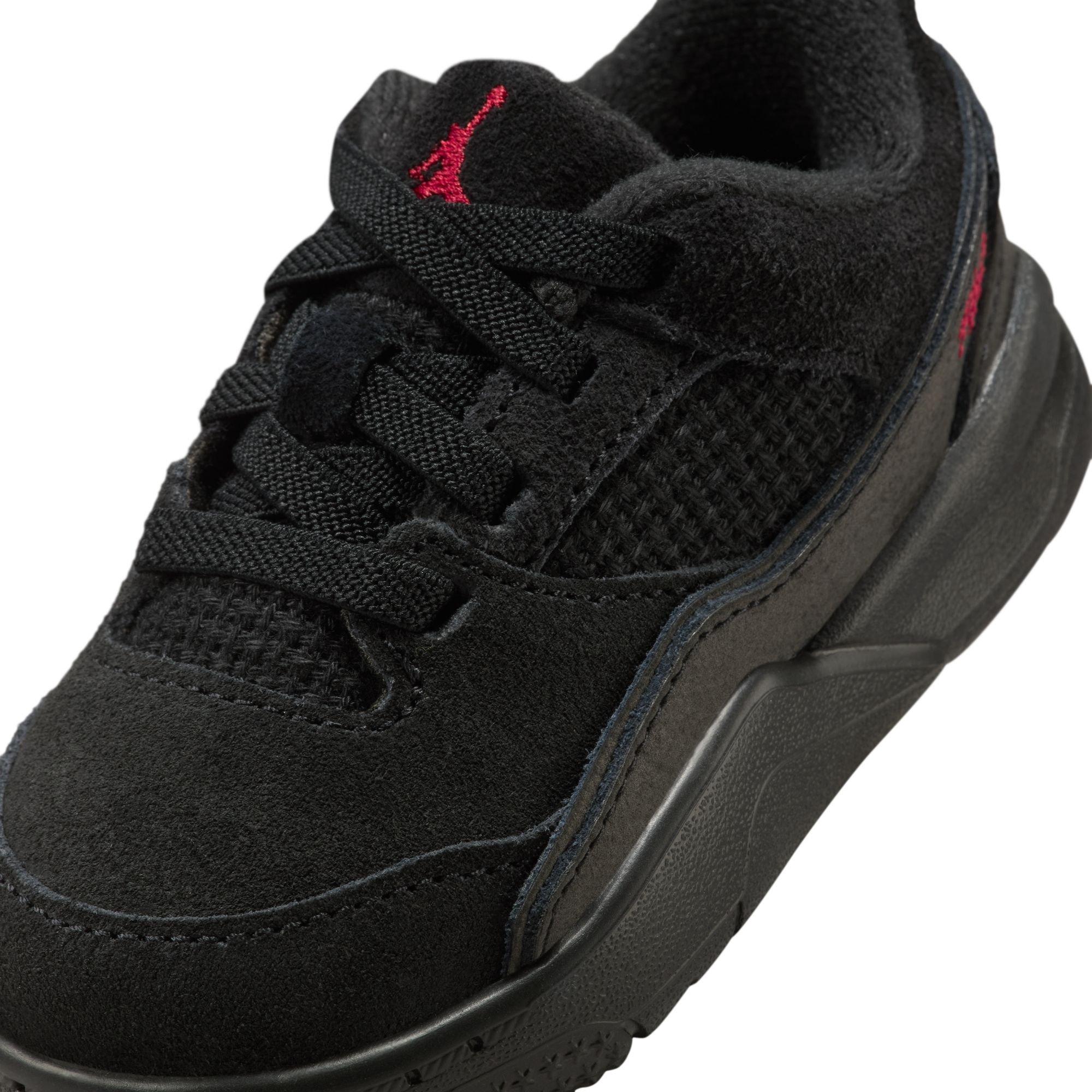 Jordan Flight Court Toddler Boys' "Black/Varsity Red/Gum Med Brown" Shoe