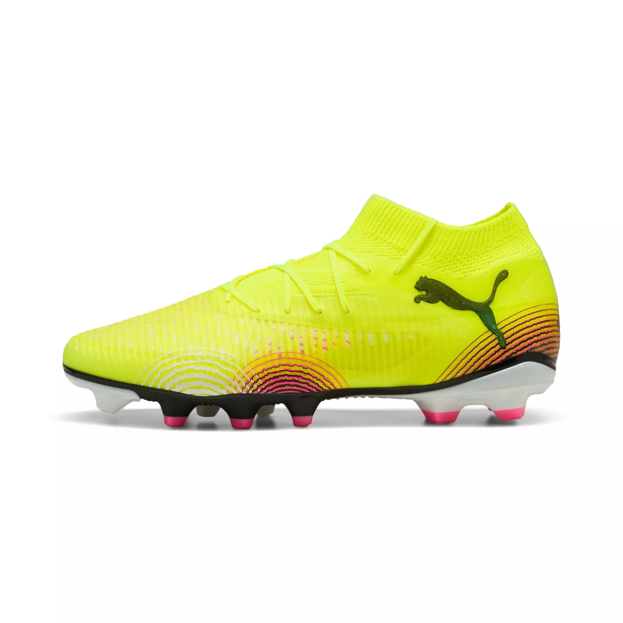 PUMA Future 8 Pro Audacity "Yellow/Red" Men's Soccer Cleat - YELLOW/RED