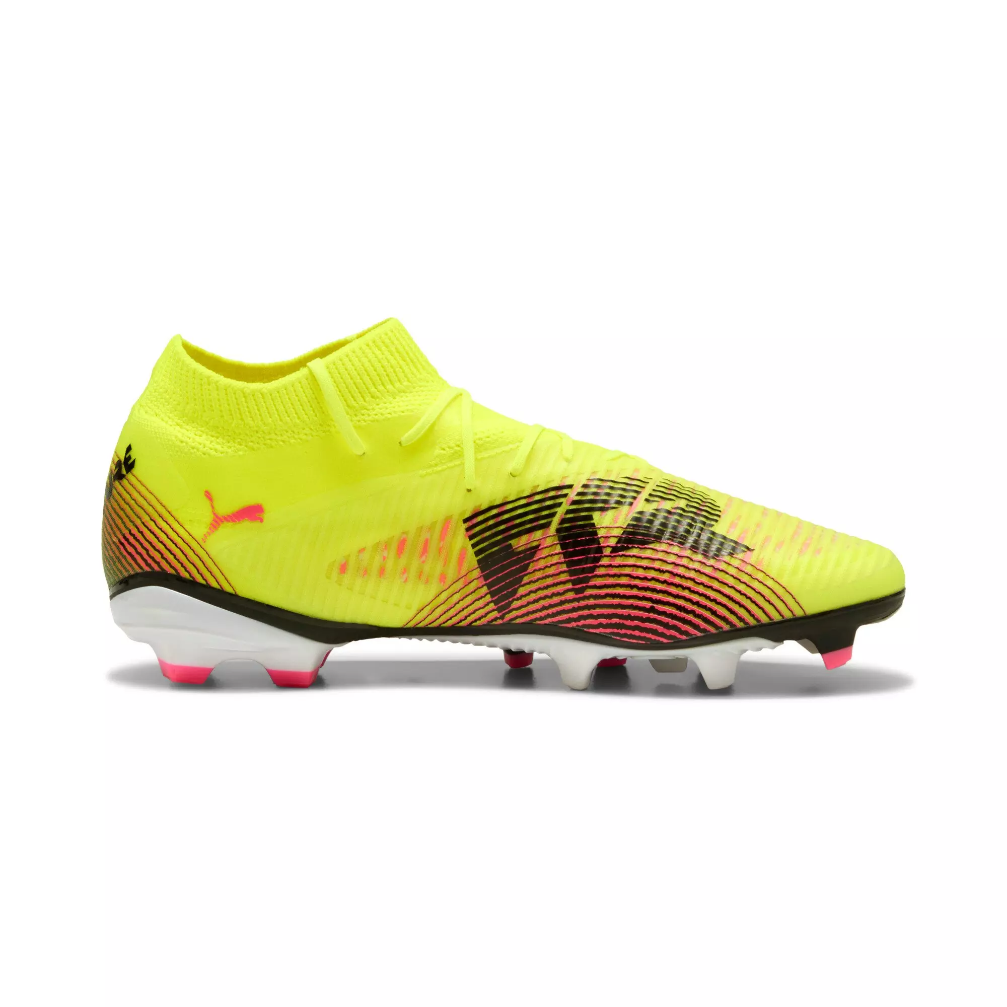 PUMA Future 8 Pro Audacity "Yellow/Red" Men's Soccer Cleat - YELLOW/RED