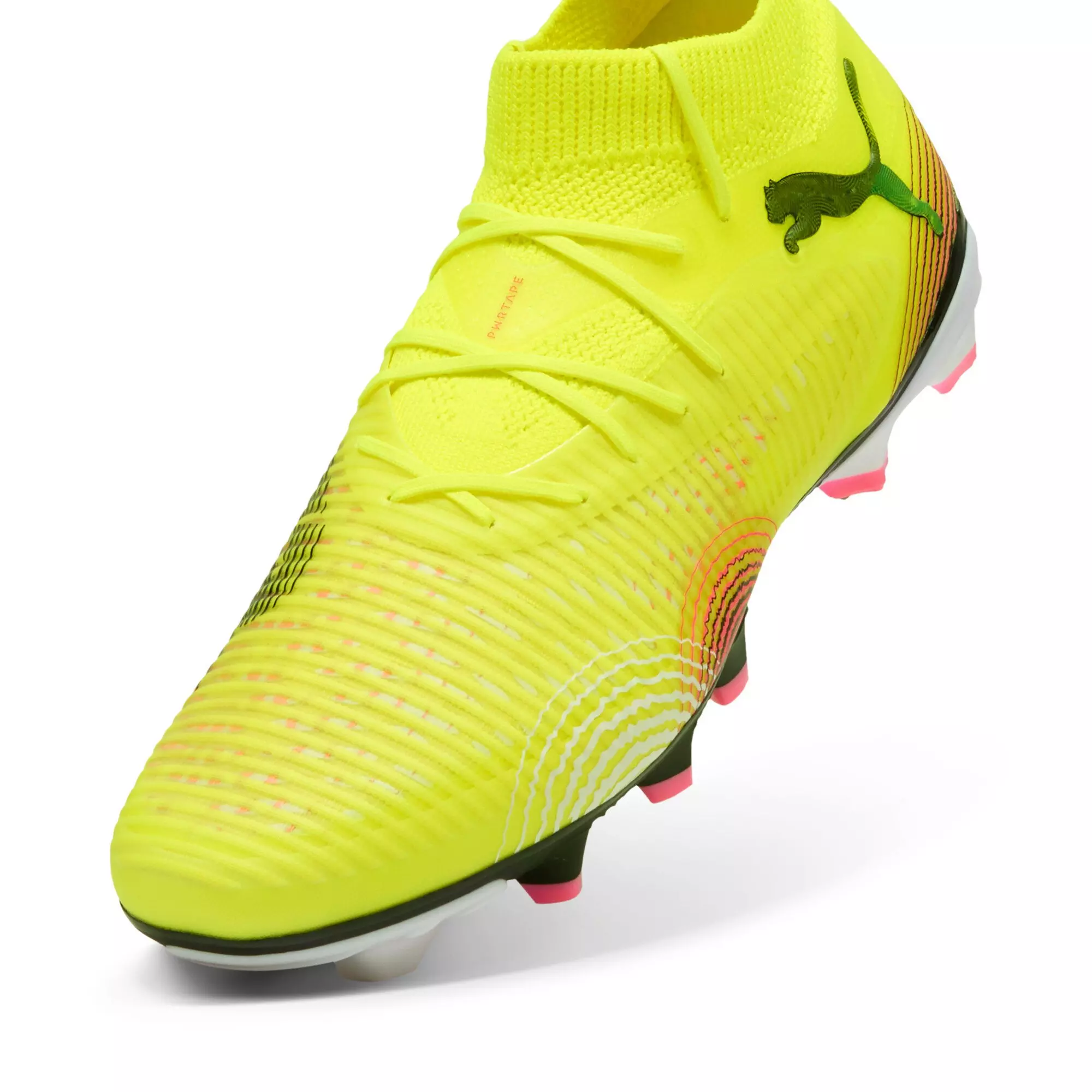PUMA Future 8 Pro Audacity "Yellow/Red" Men's Soccer Cleat - YELLOW/RED